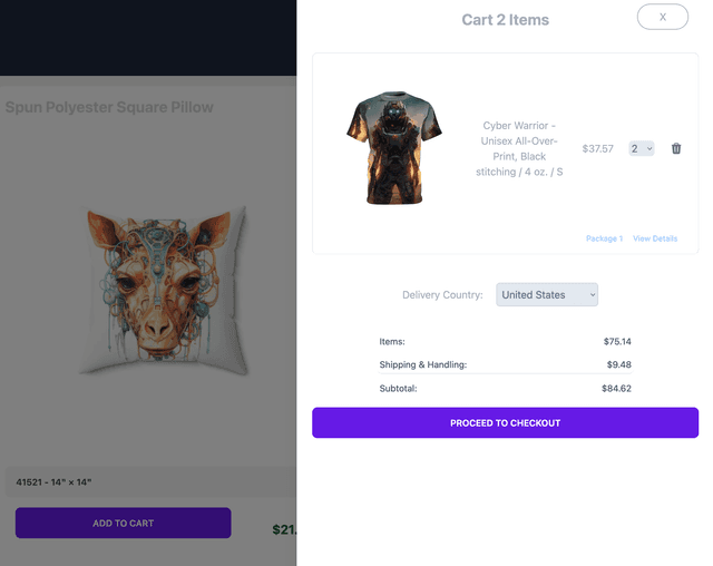 printify stripe store